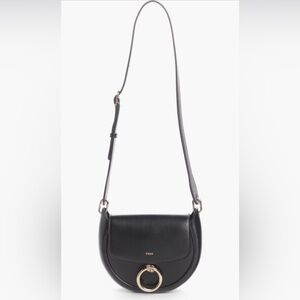 Chloe Small Arlene Leather Crossbody Saddle Bag